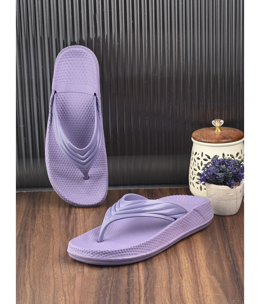     			Footloose Purple Women's Flip Flop