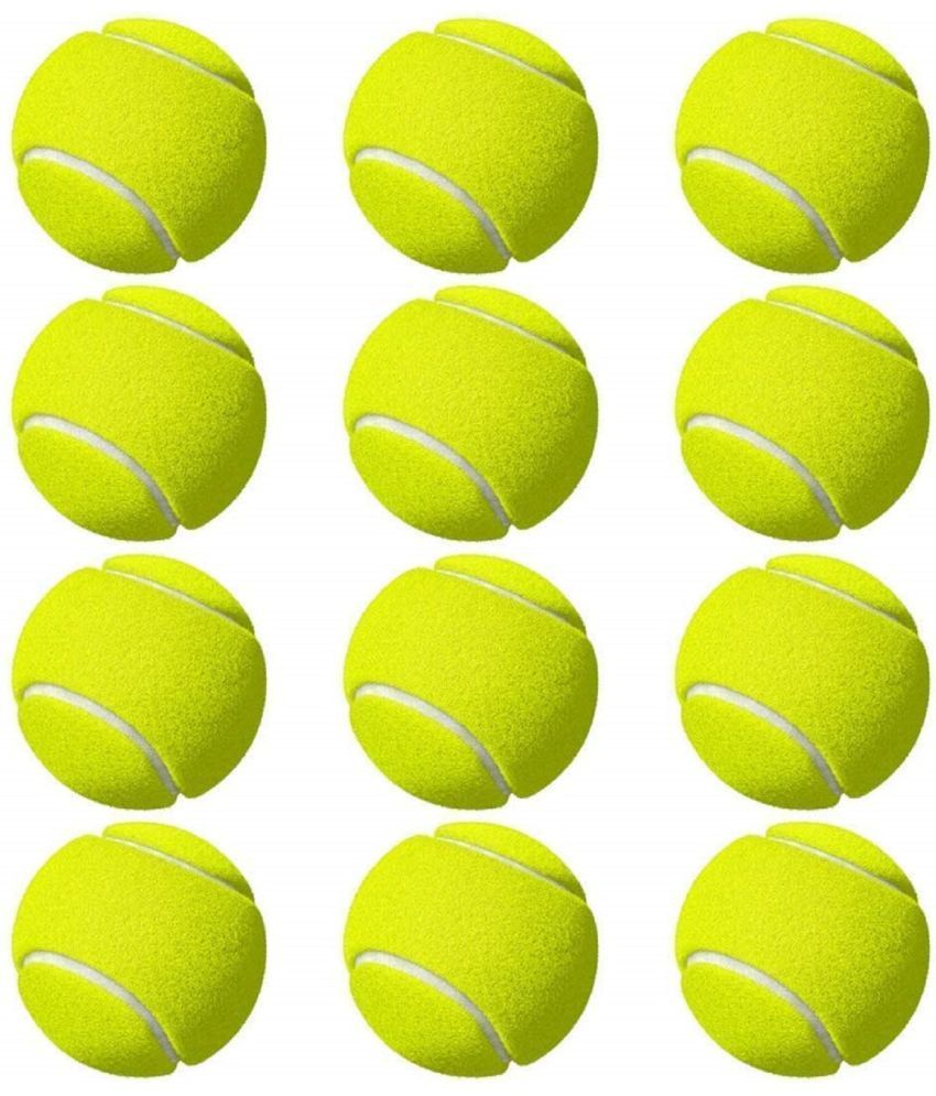     			Gjshop Green Medium Tennis Ball ( Pack of 11 & More )