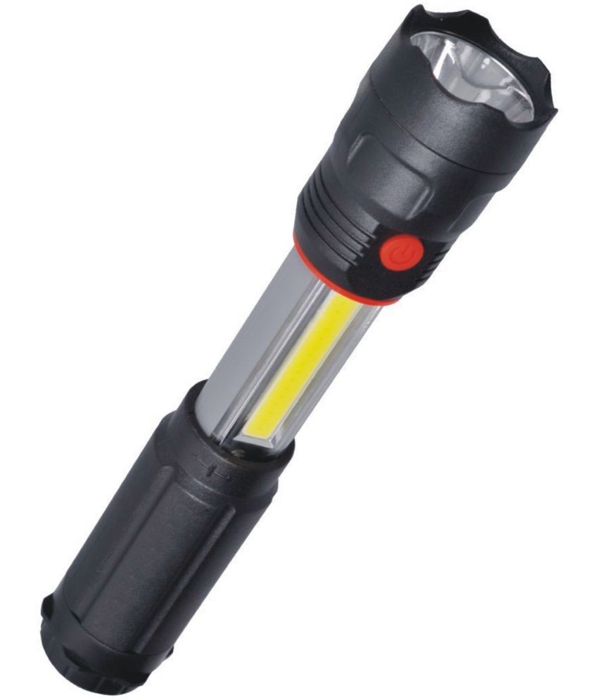     			Glowish - 3W Rechargeable Flashlight Torch ( Pack of 1 )