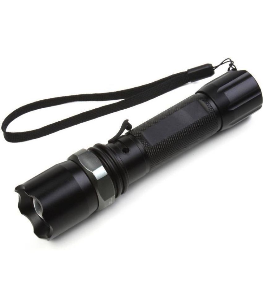     			Glowish - 5W Rechargeable Flashlight Torch ( Pack of 1 )