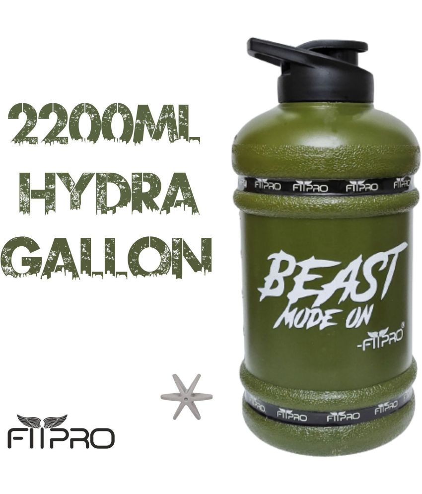     			FitPro Plastic Green 2200 mL Shaker ( Pack of 1 )