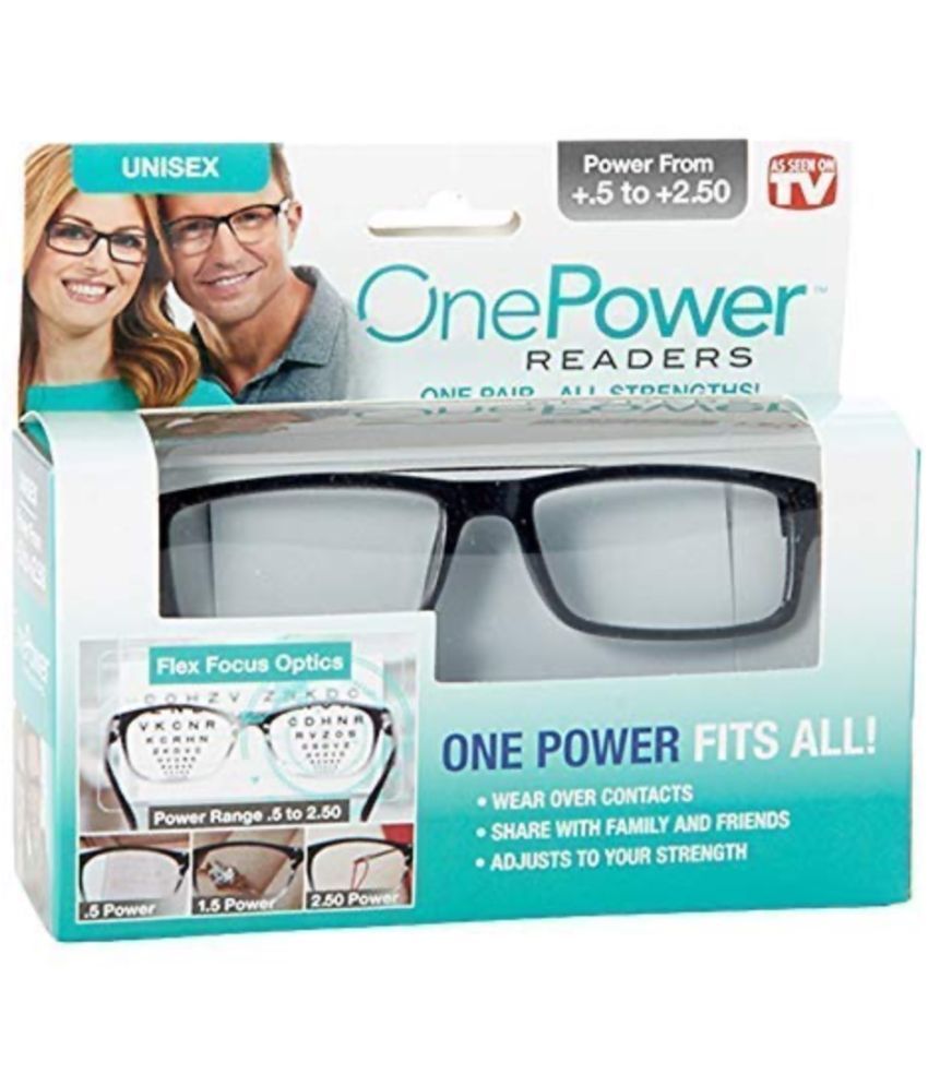     			MANDEV Rectangle Rimless Reading Glasses