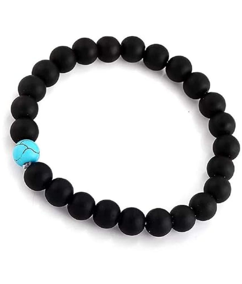     			Next Tech Step black Bracelet ( Pack of 1 )