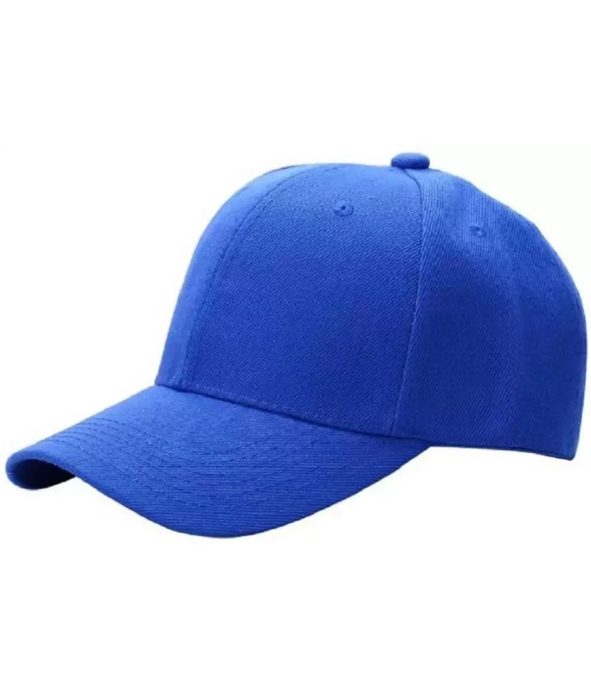     			Rozti Pack of 1 Cotton Men's Cap ( Blue )