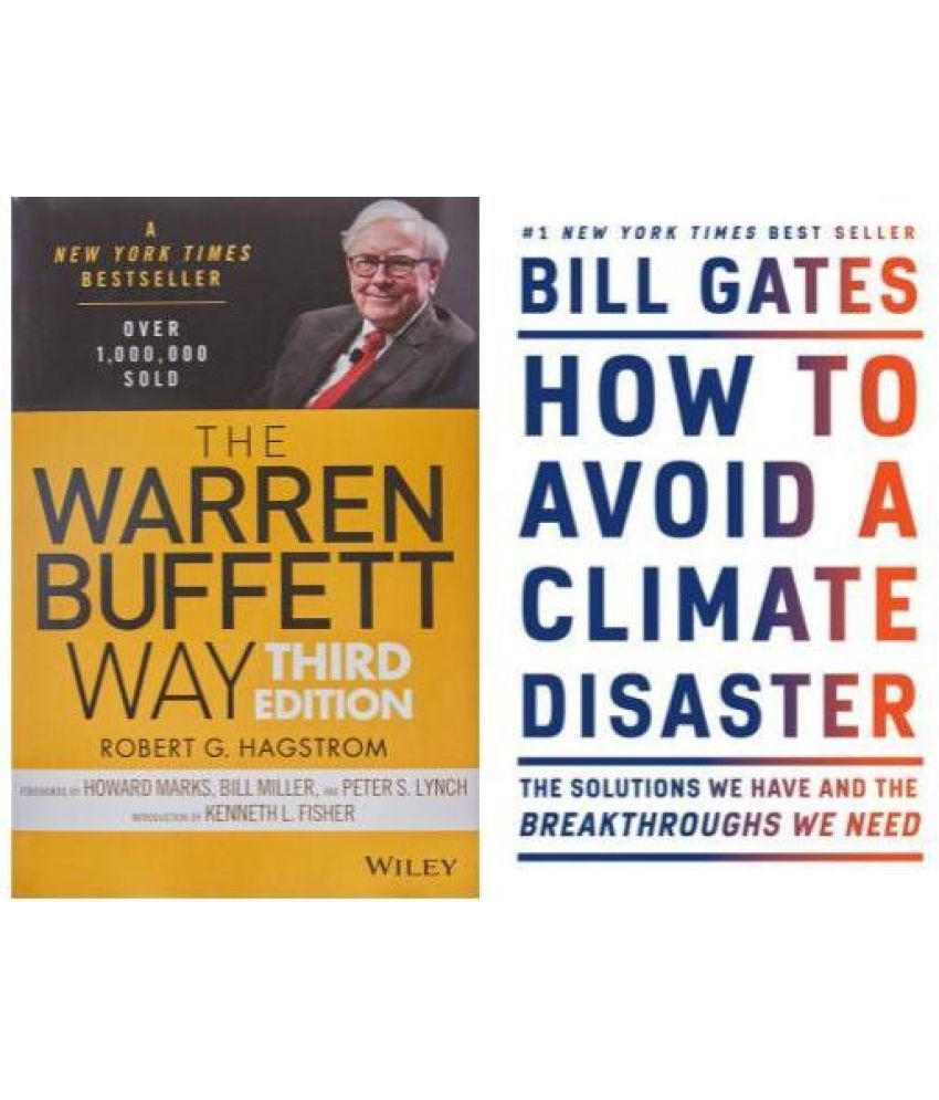     			The Warren Buffett Way + How To Avoid A Climate Disaster  (Paperback, Bill Gates + Robet G. Hagstorm) (A/S Book Seller)