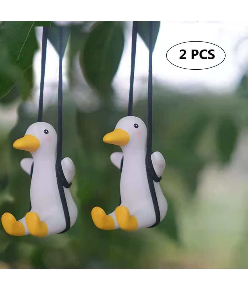     			CAMPARK Polyresin Car Hanging For Car ( Pack of 2 )