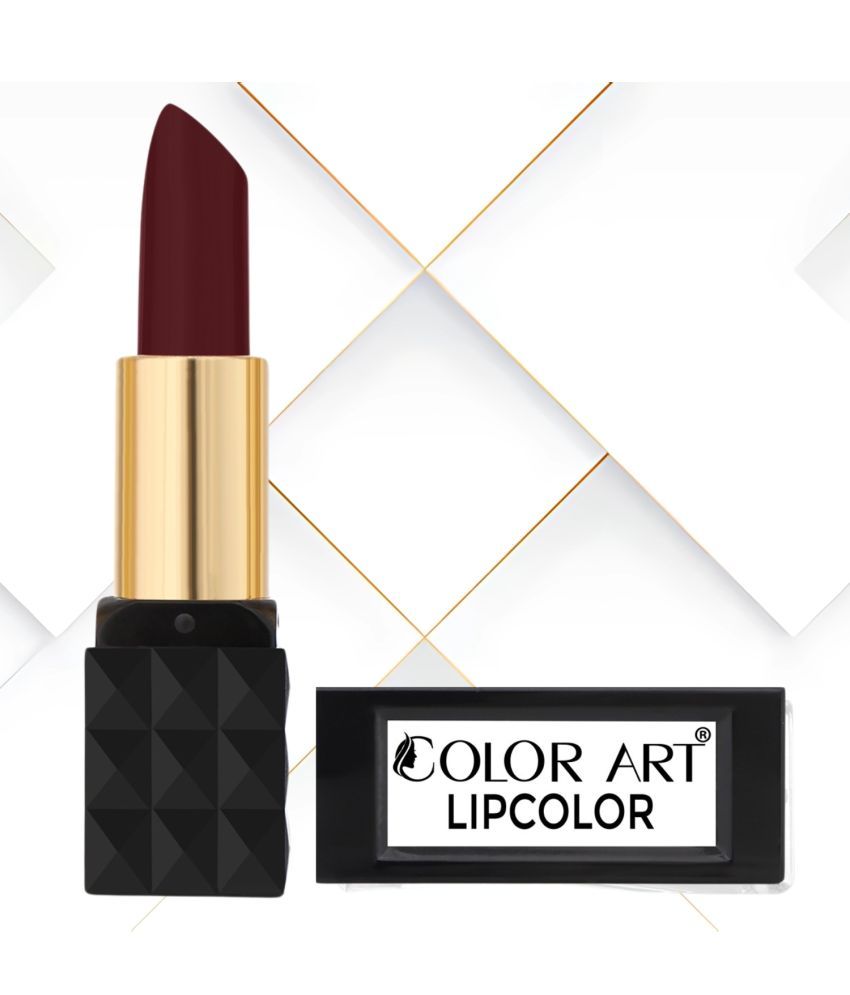     			Color Art Deep Maroon Matte Lipstick 4 gm