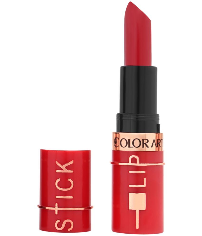     			Color Art Rich Red Shimmer Lipstick 4 gm