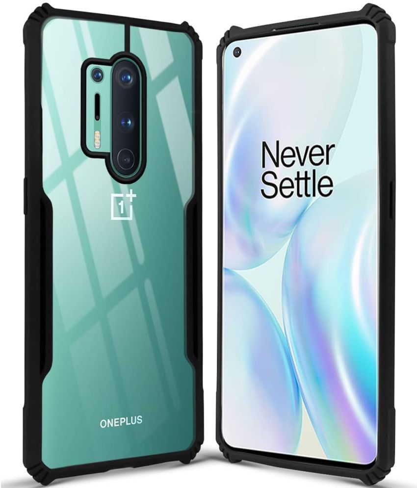     			Finaux Shock Proof Case Compatible For Polycarbonate OnePlus 8 Pro ( Pack of 1 )