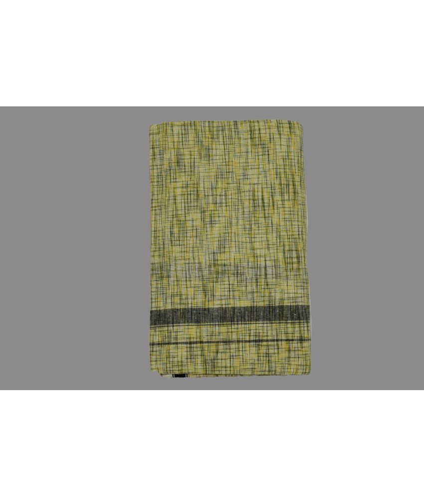     			Shyam Handloom Cotton Men's Dhoti Light Green ( Pack of 1 )