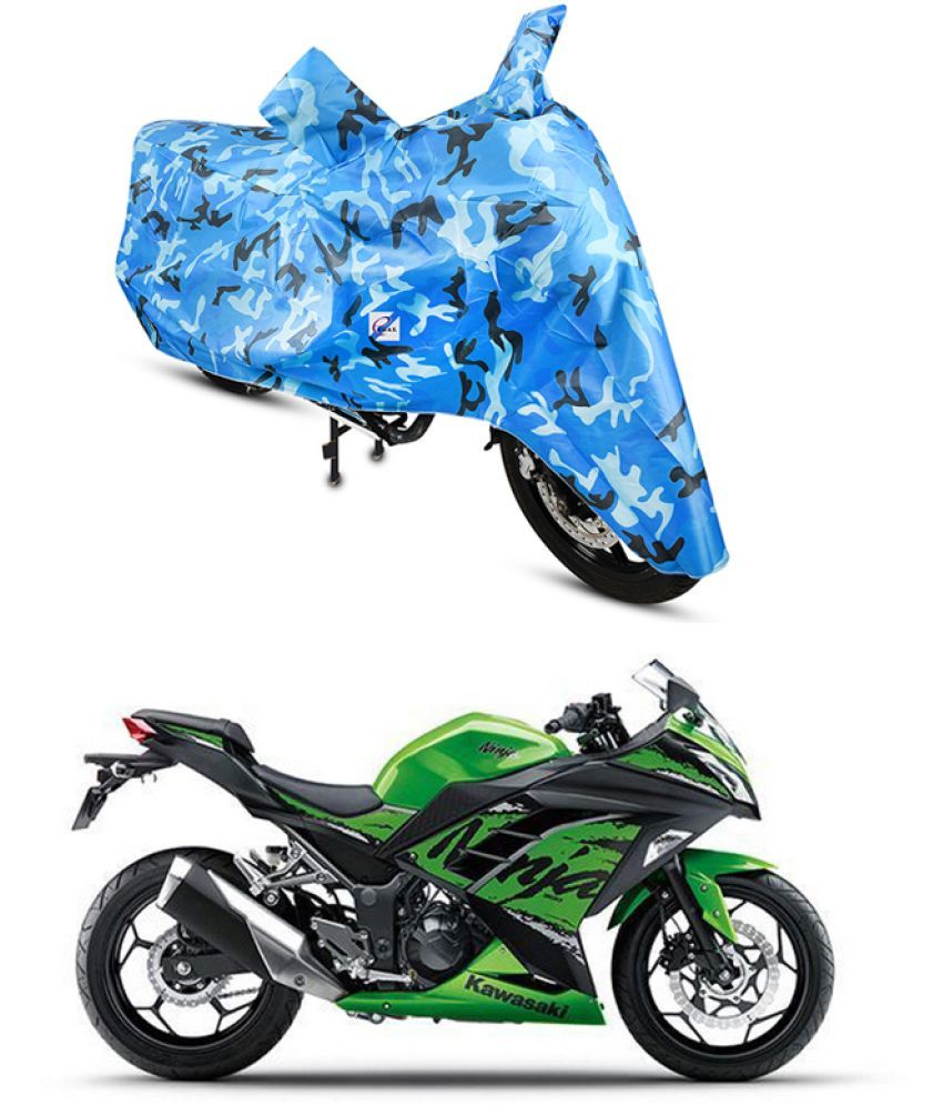     			EGAL Bike Body Cover for Kawasaki Kawasaki Ninja 300 ( Pack of 1 ) , Multicolor