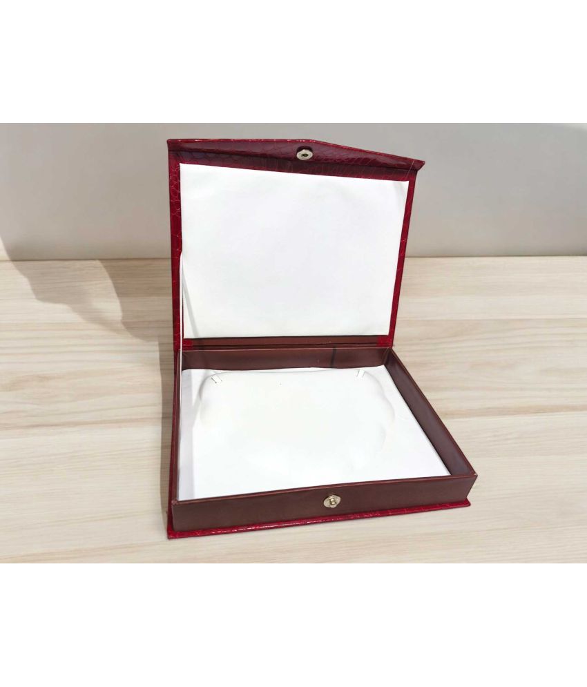     			Premium Quality Necklace Box | Necklace Storage Box | 19.5 CM X 15 CM X 3 CM | Vanity Box