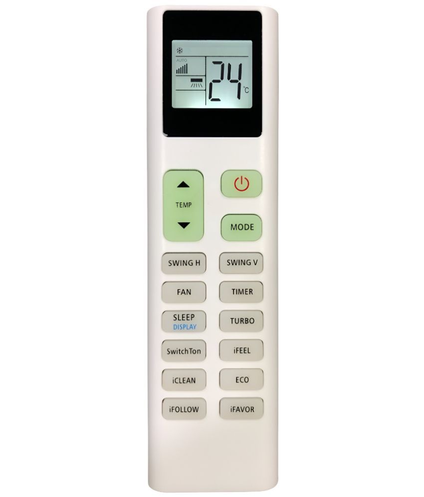     			Upix 254 (with Backlight) AC Remote Compatible with Kelvinator AC