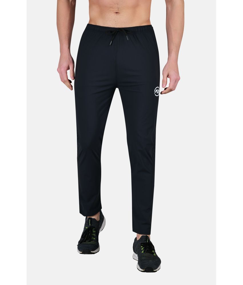     			anzeer Black Lycra Men's Trackpants ( Pack of 1 )