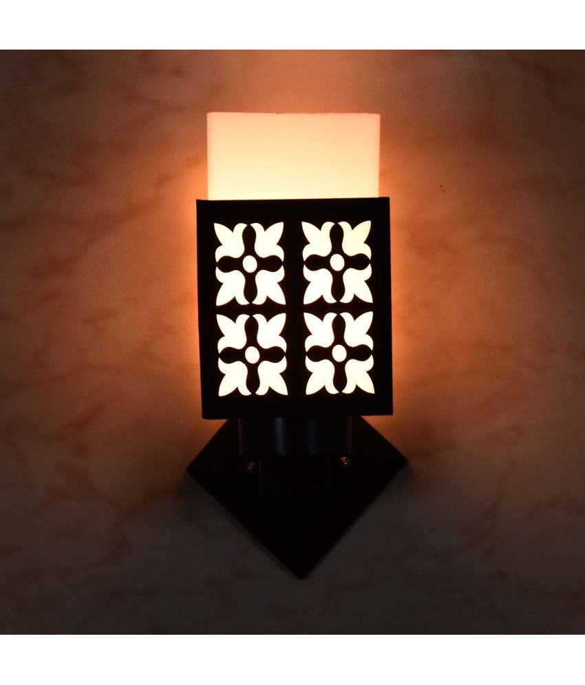     			AFAST Black Up Light Wall Lamp ( Pack of 1 )