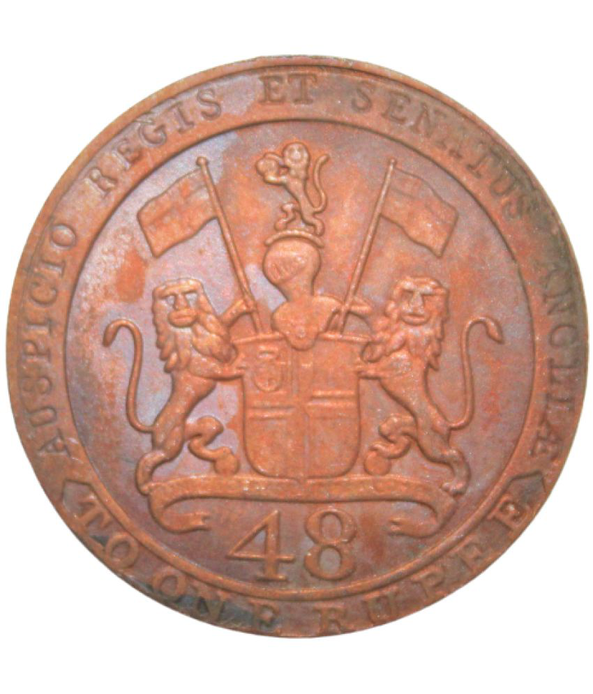     			1/48 Rupee (1794) British India Rare Coin