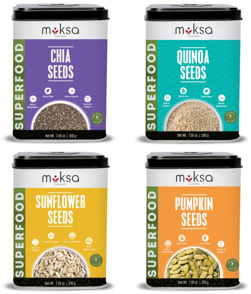 Moksa Mixed Seeds 200 g Pack of 4