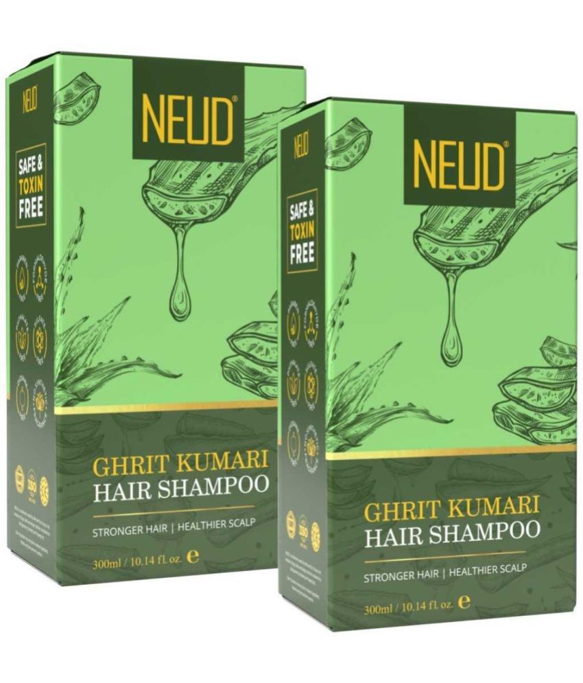 NEUD Ghrit Kumari Hair Shampoo 600ml mL Pack of 2