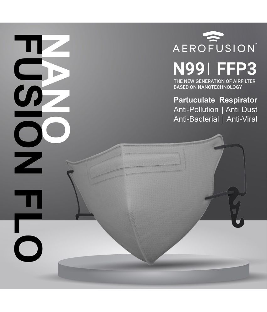 aerofusion -FFP3 - N99 Face Mask | Reusable Cloth Mask With Melt...