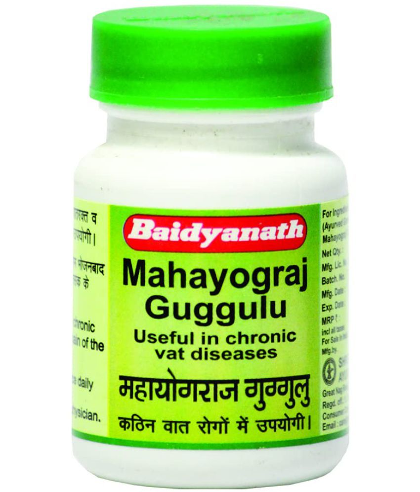     			Baidyanath Mahayograj Guggulu Swyu Tablet 10 No.S Pack of 1