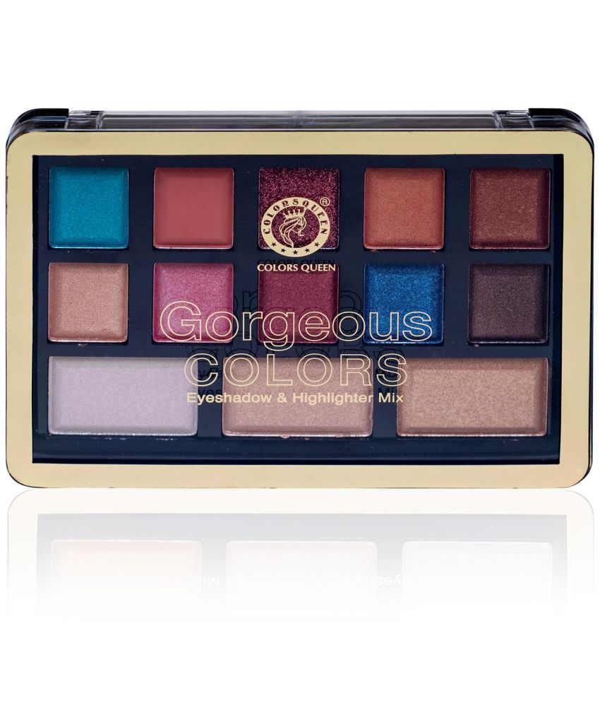    			Colors Queen Gorgeous Colors Eyeshadow Eyes Pressed Powder Colours 24 g