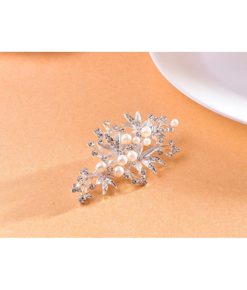 Buy Vogue Silver Party Hair Clip Online at Best Price in India - Snapdeal