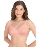 Amante Cotton Non Padded Women's Seamless Bra ( Pink )