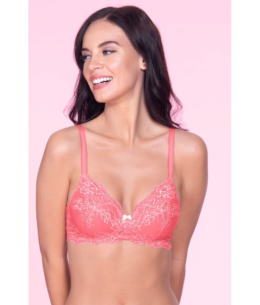     			Amante Polyamide T-Shirt Bra - Pink Single