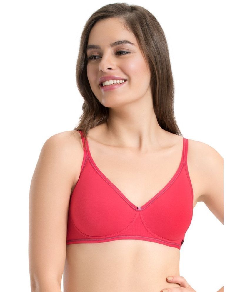     			Everyde by Amante Cotton Seamless Bra - Red Single