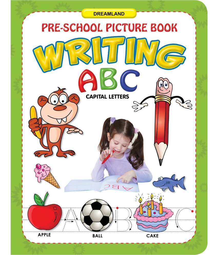     			ABC  Capital Letters Writing - Early Learning Book