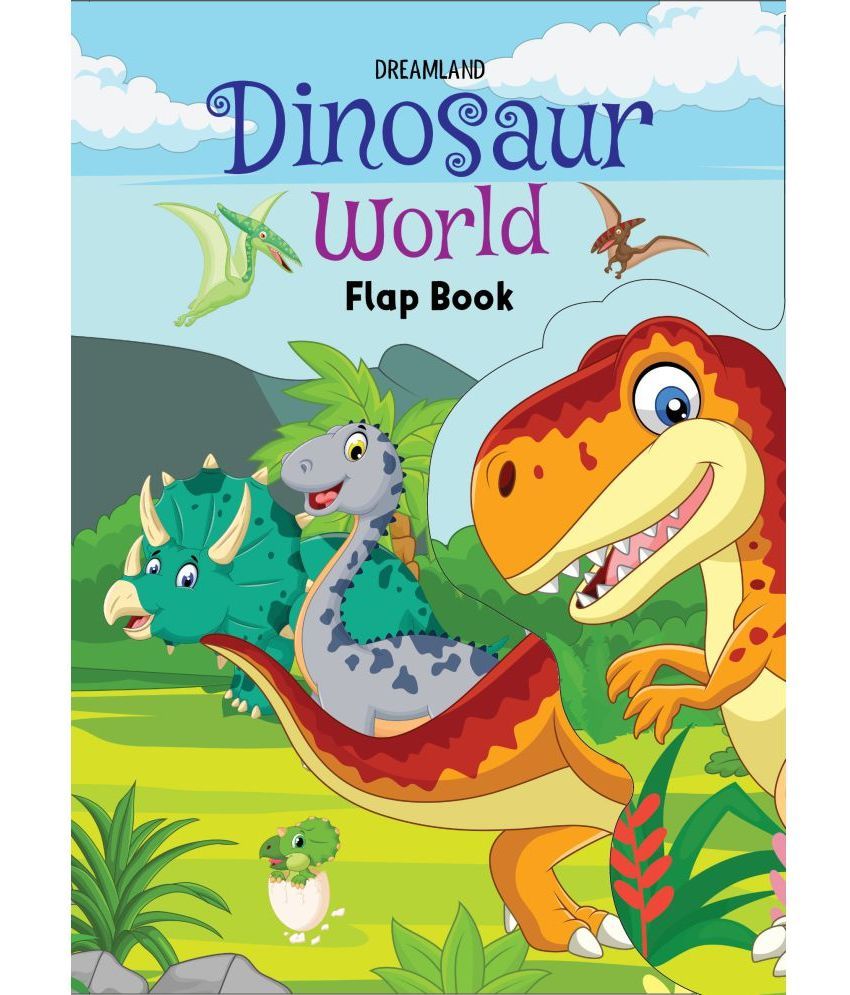     			Flap Book- Dinosaur World  - Interactive & Activity