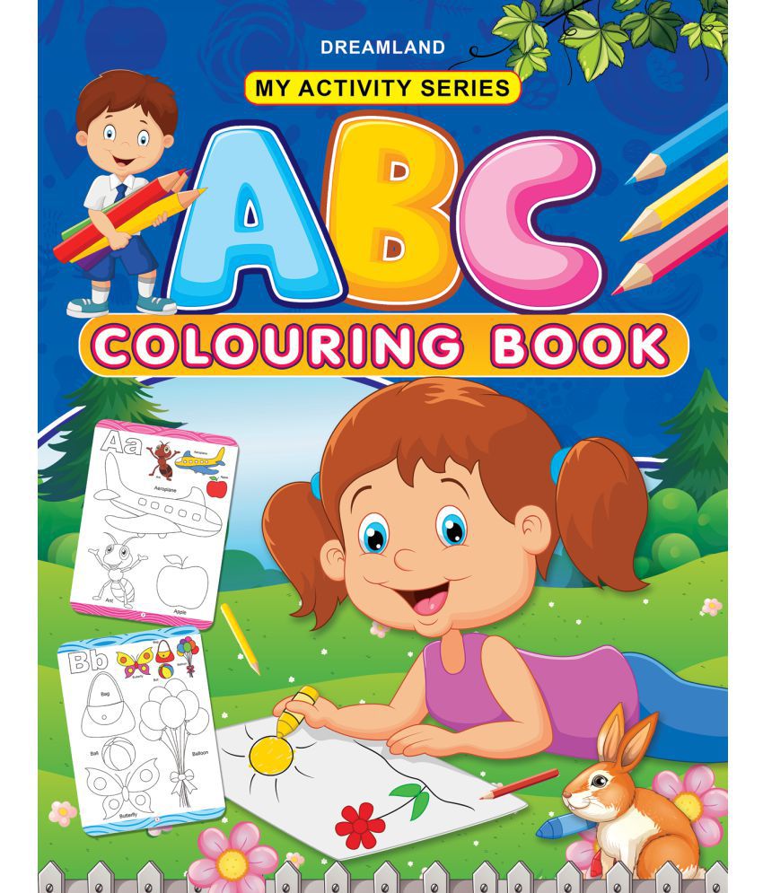     			My Activity- ABC Colouring Book - Interactive & Activity  Book