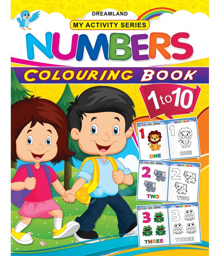     			My Activity- Numbers Colouring Book - Interactive & Activity  Book