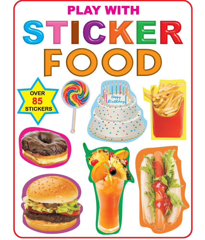     			Play With Sticker - Food - Early Learning Book