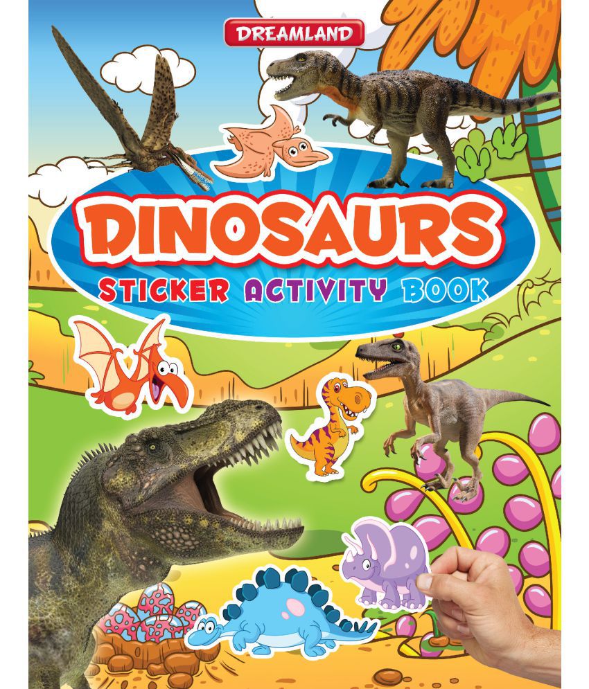     			Sticker Activity Book - Dinosaurs - Interactive & Activity  Book
