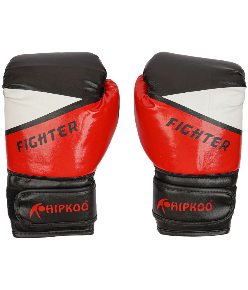     			Hipkoo Sports Fighter Heavy Boxing Gloves for Competition & Training in Boxing, MMA & Sparring Muay Thai | Suitable for Adult Men, Women & Kids (Multicolor, Size 10 to 12 OZ) (1 Pair)