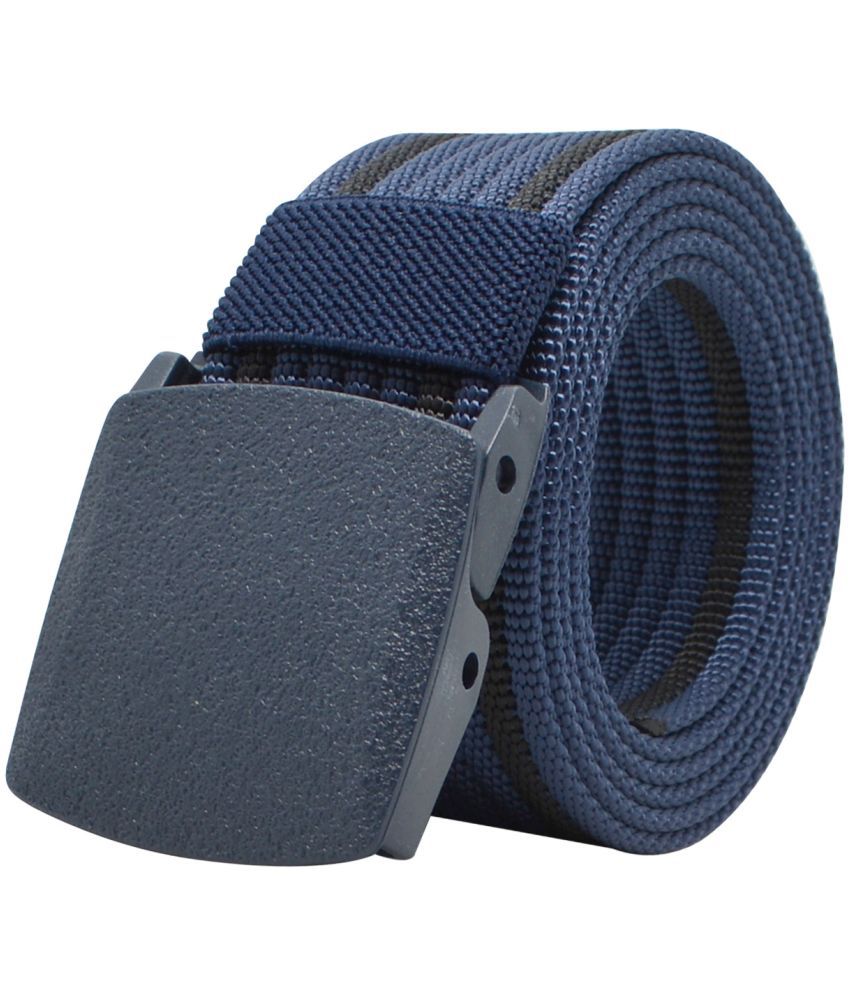     			Loopa Blue Nylon Casual Belt Pack of 1