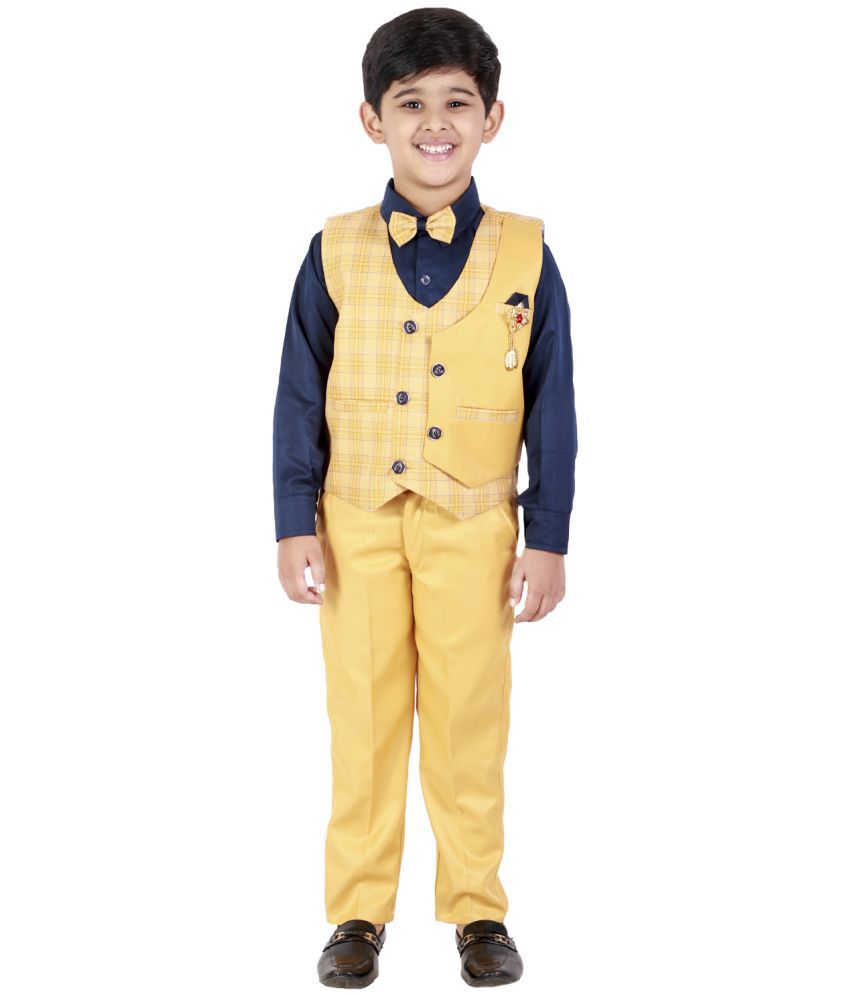     			FOURFOLDS Boy's 3-Piece Suit Set_FC080