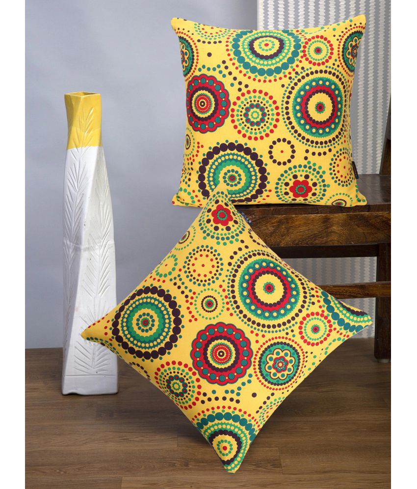     			mezposh Set of 2 Others Cushion Covers 50X50 cm (20 X 20)