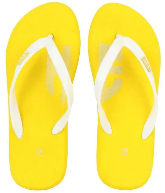 Yellow slippers online mens