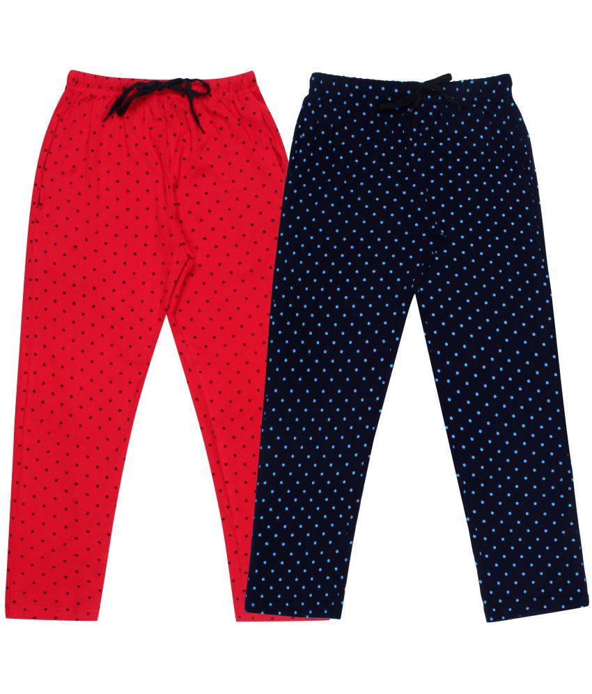     			Diaz Pack of 2 Boys 100% Cotton Trackpant ( Multi )