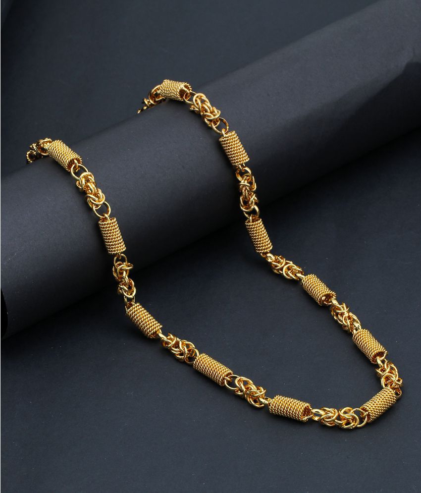     			Sukkhi Traditional Gold Plated Rope Chain for Men