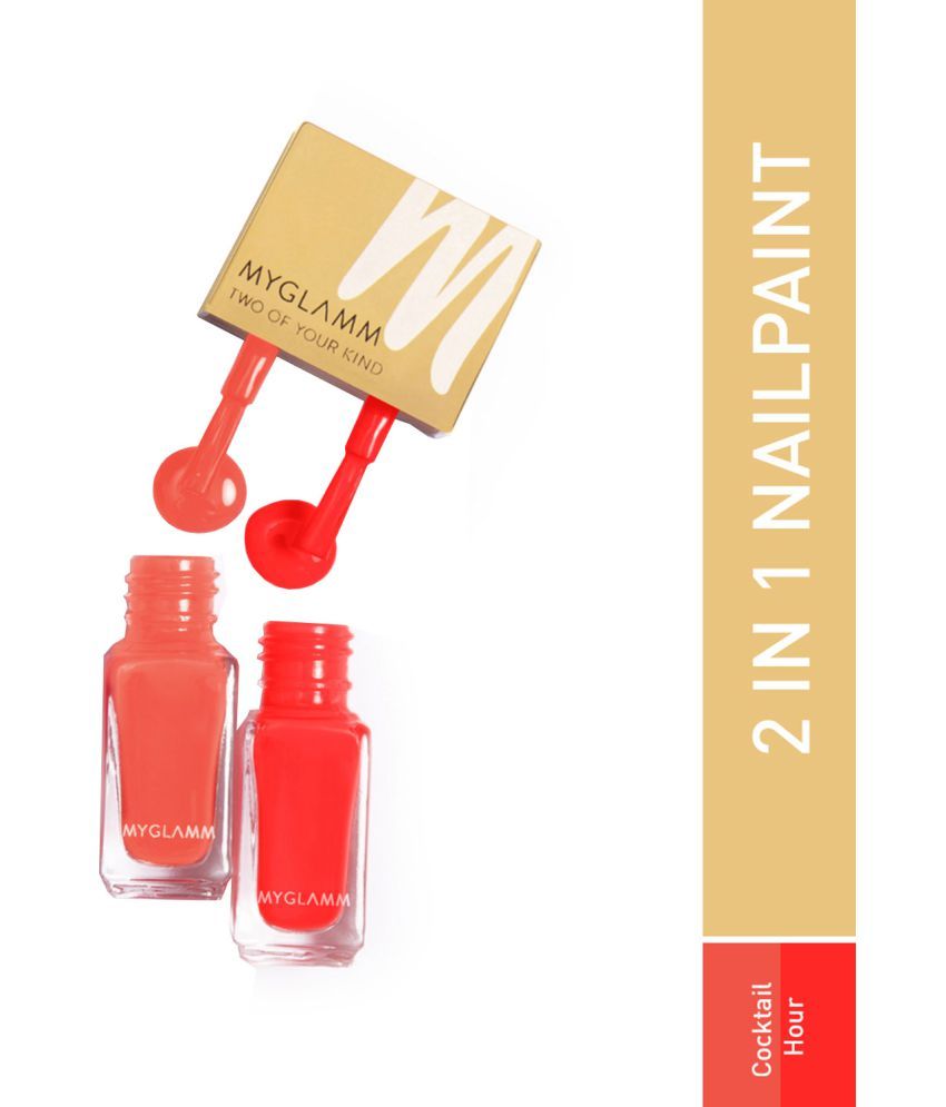     			MyGlamm 2IN1 Nail Paint-Cocktail hour -10ml