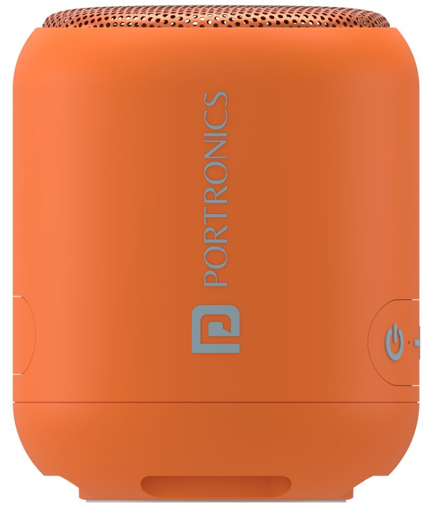     			Portronics Sound Drum 1:10W TWS Portable Bluetooth Speaker ,Orange (POR 1400)