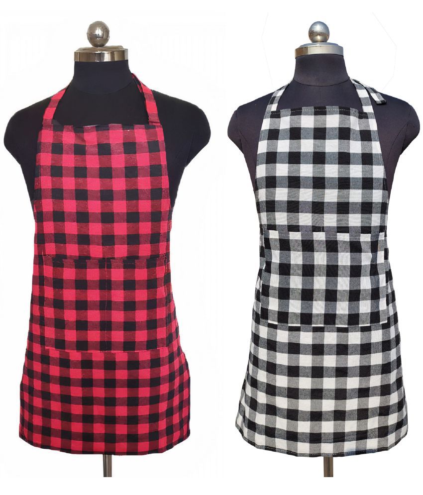 GLUN - Multicolor Full Apron (Pack of 2)