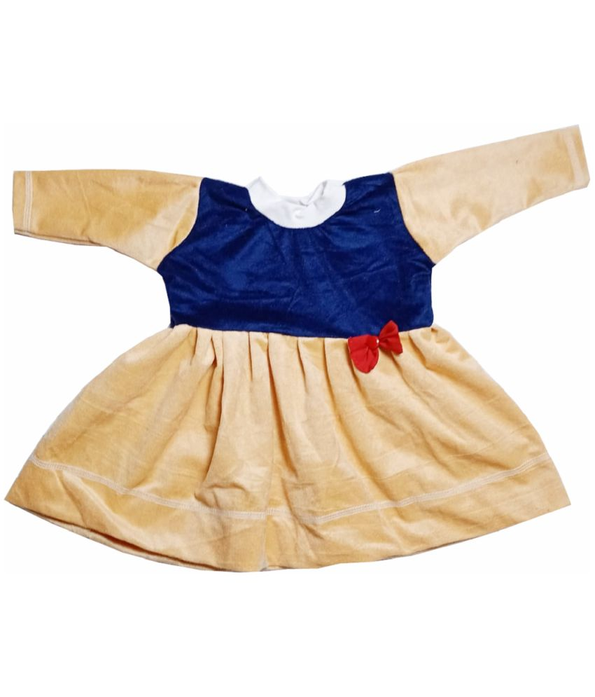     			HVM Baby Girl Full Sleeves Frock (6-12M, 12-18M, 18-24M, 2-3Y, 3-4Y, 4-5Y)