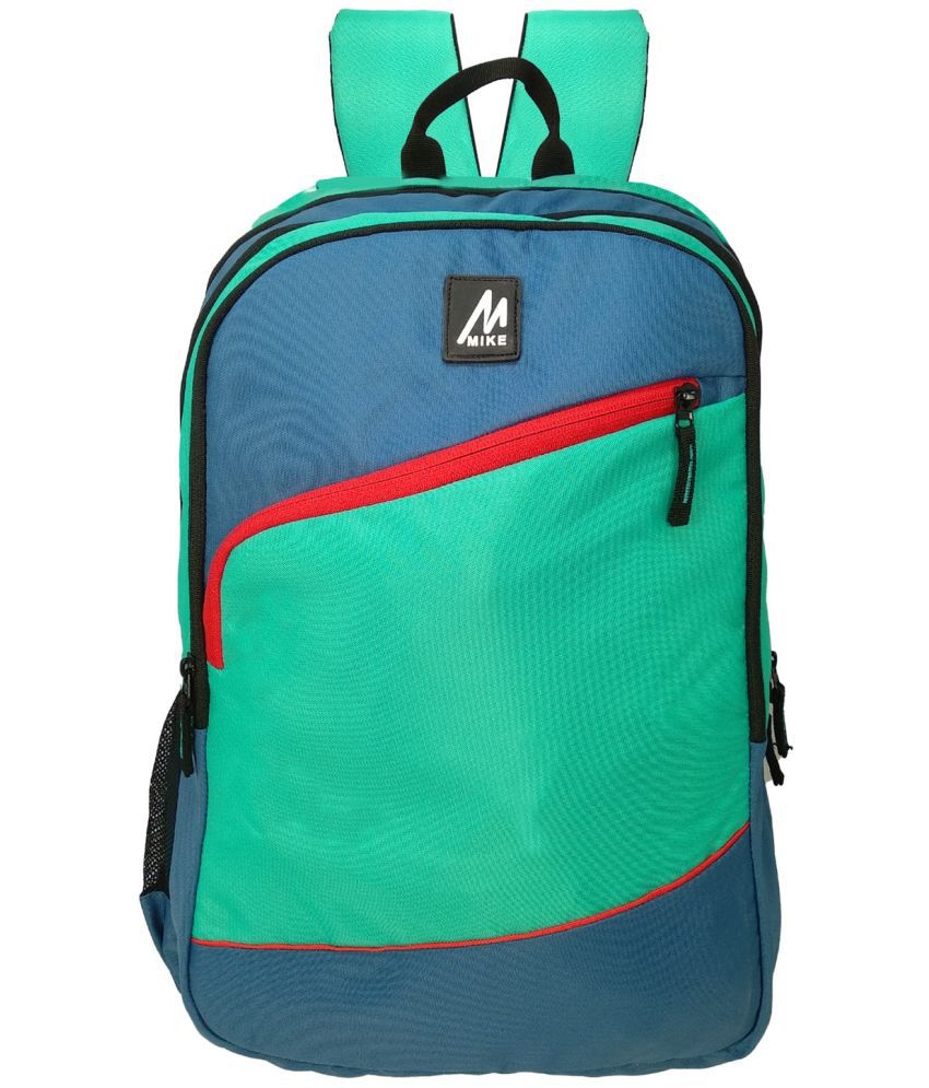     			MIKE 20 Ltrs Multi Color Polyester College Bag