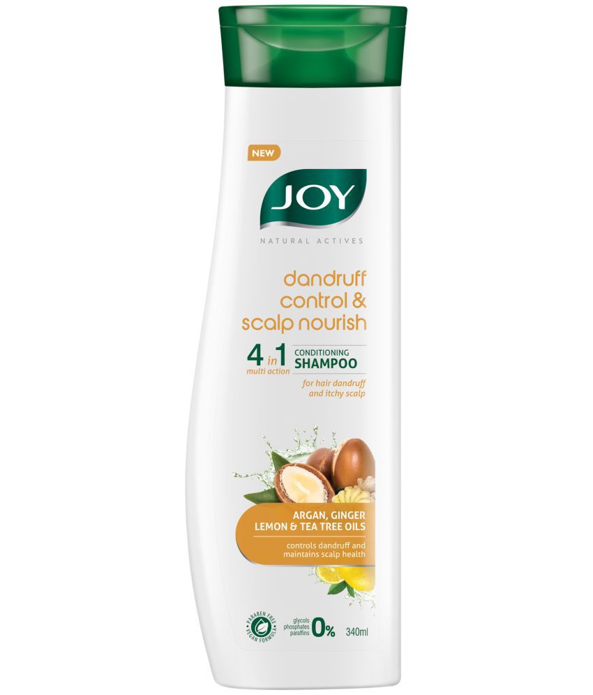     			Joy Natural Actives Dandruff Control and Scalp Nourish 4 in 1 Multi Action Conditioning Shampoo 340 ml