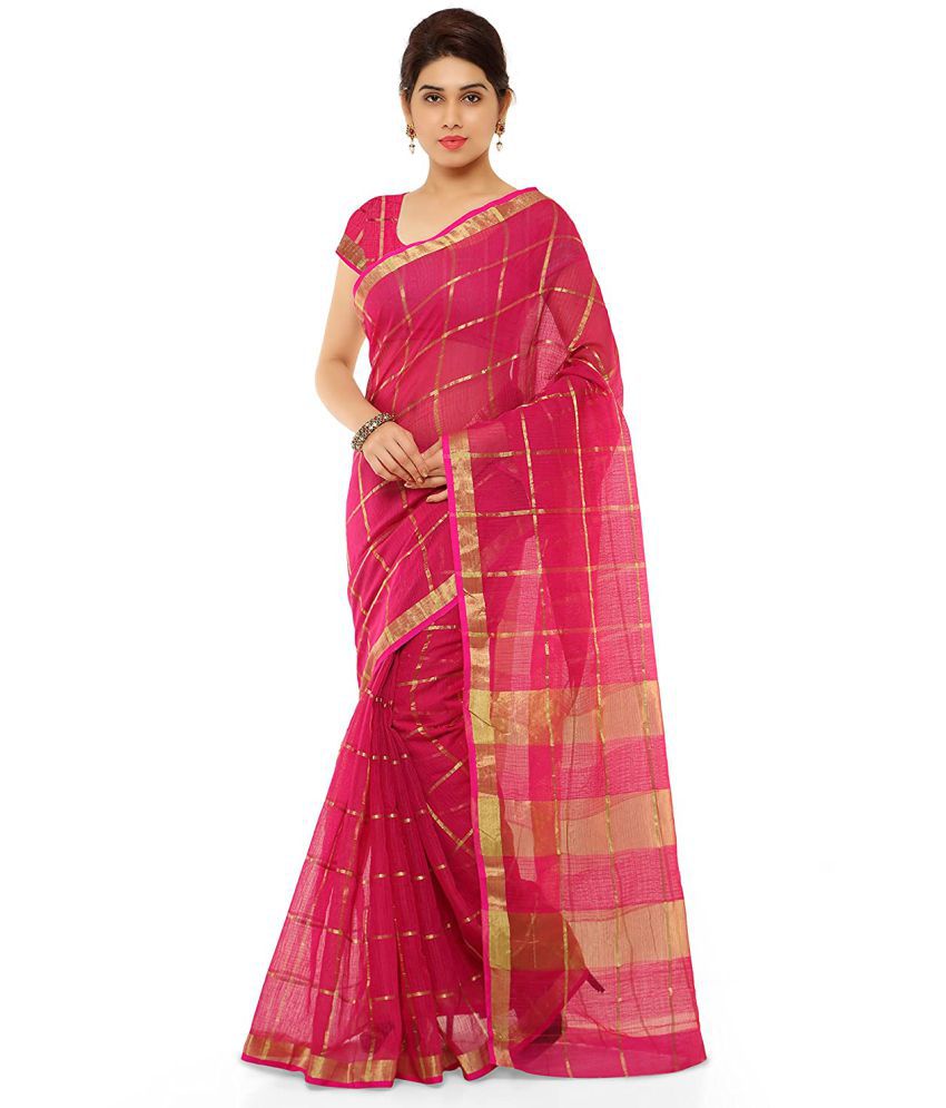     			Sidhidata Multicolour Cotton Silk Saree -