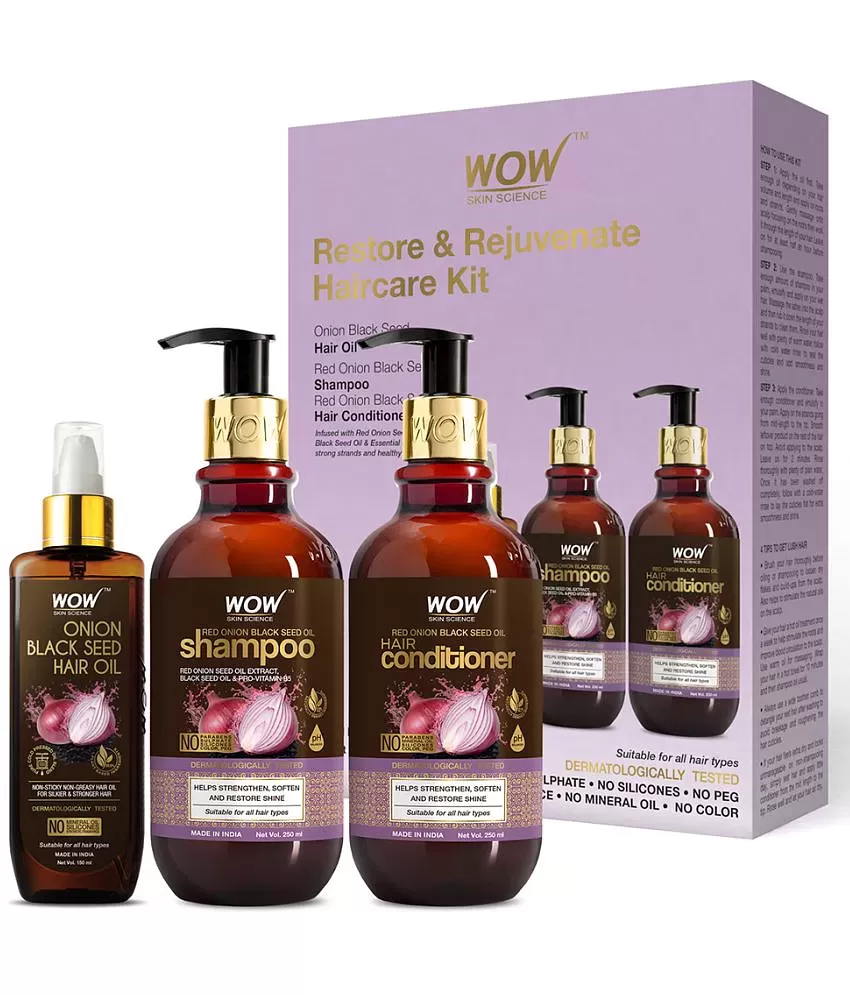 Buy WOW Skin Science Hair Strengthening Shampoo 300ml Online at Low  Prices in India  Amazonin